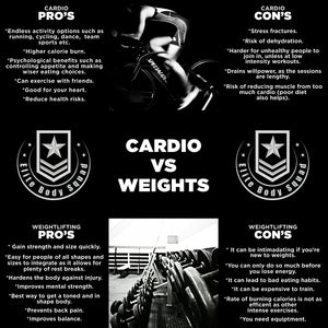 Cardio Vs Weights: Which Is Best For You?