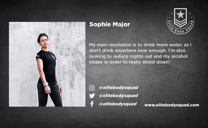 We asked our ambassadors about their New Years resolutions and what they were