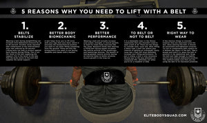 5 Reasons Why You Should Lift With A Weightlifting Belt