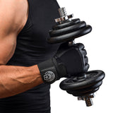 Black Weight Lifting Gloves